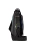 MYWALIT Umhängetasche Leder 22 cm  black/pace