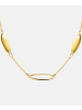 Diamant L'éternel Halskette aus 375 Gelbgold mit Perle