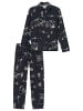 Schiesser Pyjama Comfort Cotton in Dunkelblau