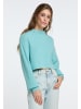IZIA Damen Strick Pullover in Blau