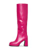 CESARE GASPARI Over the knee Stiefel in Pink