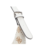 Guess Neda Schultertasche 36 cm in off white logo