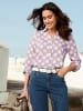 WITT WEIDEN Druck-Bluse in mauve-bedruckt