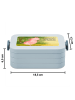 Mr. & Mrs. Panda Vesperbox Axolotl Tanzen Design mit Spruch in Blau Pastell