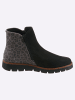 Heine Kurzstiefelette in schwarz-grau