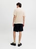 Jack & Jones Gestricktes Polo in Whitecap Gray