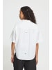 ICHI Hemd kurzarm IHLELAYA Baggy fit in Cloud Dancer