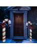 MARELIDA LED Zuckerstange XXL Gartendeko Weihnachtsdeko H: 1,2m in rot, weiß