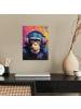 OnlyWow Poster Bunte Schimpanse