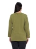 Ulla Popken Shirt in avocado grün