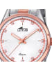 Lotus Analog-Armbanduhr Lotus Grace silber, kupfer, roségold mittel (ca. 31mm)