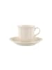 Villeroy & Boch Kaffeetasse mit Untertasse Manoir 120 ml weiß in weiß