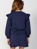 KOROSHI MÄDCHEN SWEATSHIRT in blau