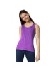 tectake Einfarbiges Damen Top, lila