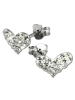 SilberDream Ohrringe 925 Sterling Silber Herz Ohrstecker