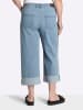 sheego 7/8-Jeans in blue-bleached