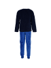 Avengers 2tlg. Outfit: Schlafanzug Fleece in Dunkel-Blau