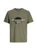 Jack and Jones T-Shirt JCOCONDOR Tee SS Crew Neck FST in Oliv