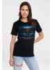 Logoshirt T-Shirt Batman v Superman - Justice in schwarz