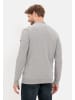 Camel Active Cardigan aus reiner Lammwolle in Grau