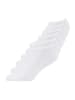 SNOCKS Kinder Sneaker Socken aus Bio-Baumwolle Weiß 6 Paar