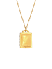 Elli Halskette 925 Sterling Silber Sonne in Gold