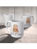 Mr. & Mrs. Panda Tasse Bär Kaffee mit Spruch in Weiß