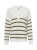 Vila Strickpullover VIChing in beige khaki - 0001