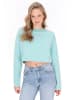 myMo Women Sweatshirt in turquoise