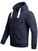 Alessandro Salvarini Jacke Alessandro Salvarini Herren Hoodie AS314 in Navy