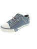 Mustang Slipper Blau