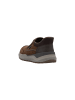 rieker Burlington Low-Top-Sneaker aus Leder Braun