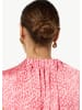 comma Bluse kurzarm in Pink