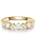 Glanzstücke München Ring Sterling Silber Zirkonia in gelbgold