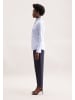Seidensticker Kelchkragenbluse Slim in Hellblau