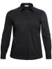 sheego Hemdbluse in schwarz