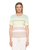 Betty Barclay Basic Shirt mit Ringel in Beige/Green