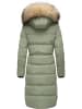 Marikoo Wintermantel Schneesternchen in Smokey Mint