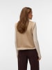 Vero Moda Teddyfell Weste in Silver Mink