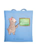 Mr. & Mrs. Panda Shopper Nachhilfelehrerin Herz ohne Spruch in Sky Blue