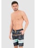 BECO the world of aquasports Badeshorts BEactive Night Jungle Schwimmshorts in schwarz-mehrfarbig