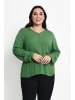 KAFFE curve Langarm-Bluse KCami Regular fit in Artichoke Green