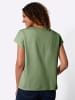 WITT WEIDEN Shirt in eucalyptus + ecru