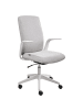 Beliani Bürostuhl CAPTAIN in Grau/Weiß - (W) 62 x (H) 100 x (L) 58 cm