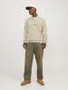 Jack & Jones Fleece Sweatshirt in Oatmeal