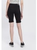 ARIZONA Jeansbermudas in schwarz