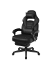 SONGMICS Gaming-Stuhl Cathy in Schwarz - (B)70 x (H)122 x (T)70 cm