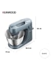 Kenwood Küchenmaschine Go (KZM35.000GY) in blau