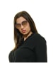 Police Frauen Sonnenbrille Browline Lila