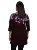 Ulla Popken Longshirt in bordeaux